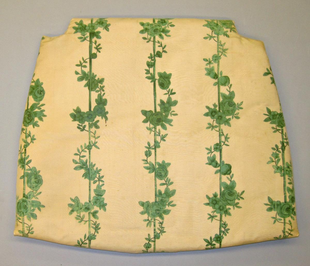 1969.4534 Cushion, Chair pad view 1