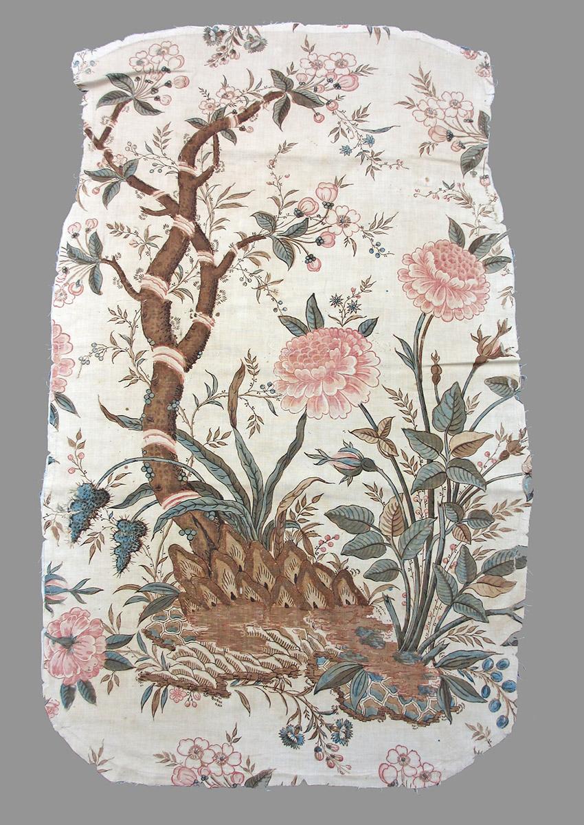 1969.4539 A textile, printed obverse