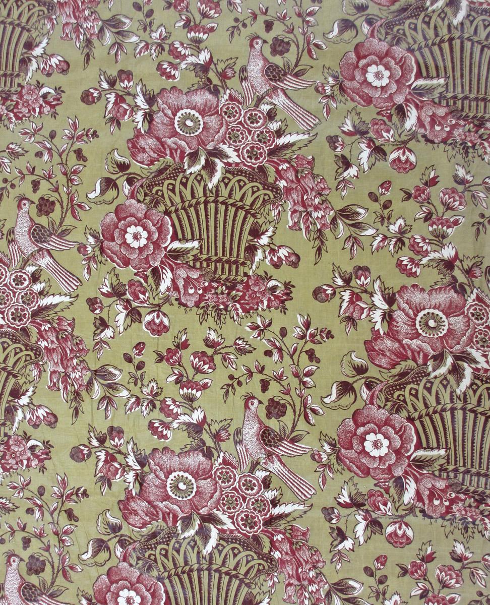 T262 textile, printed design repeat