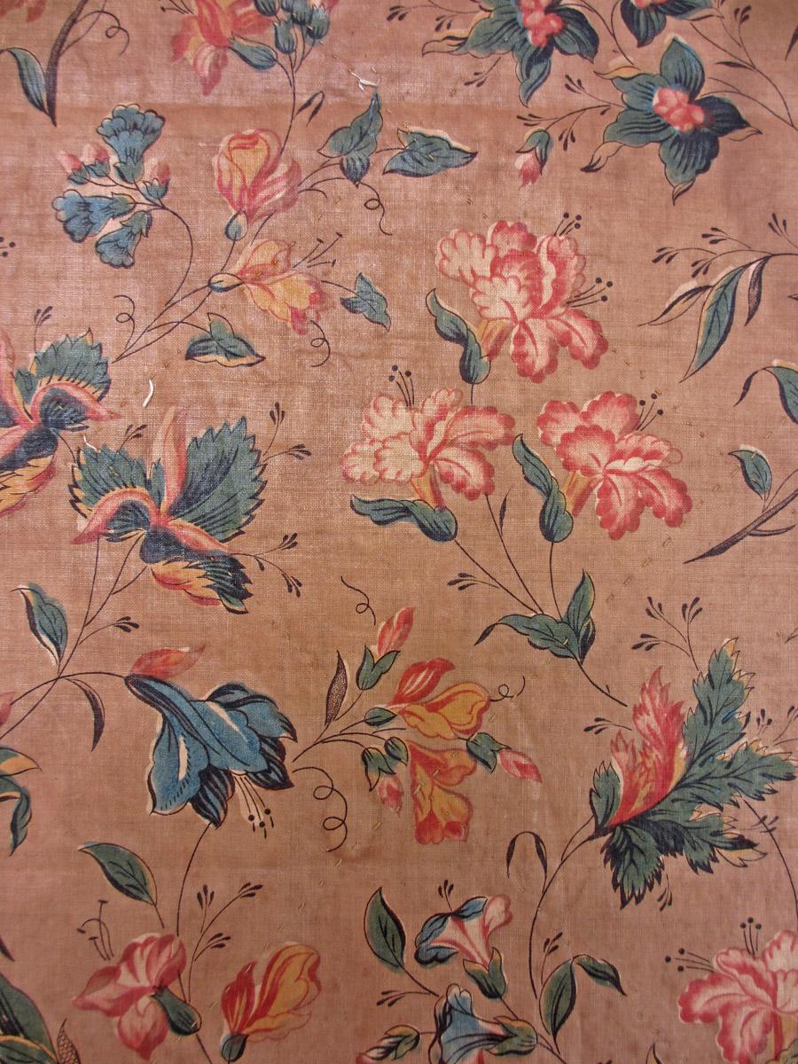 T272 textile, printed design repeat