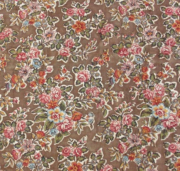 T1202 textile, printed design repeat