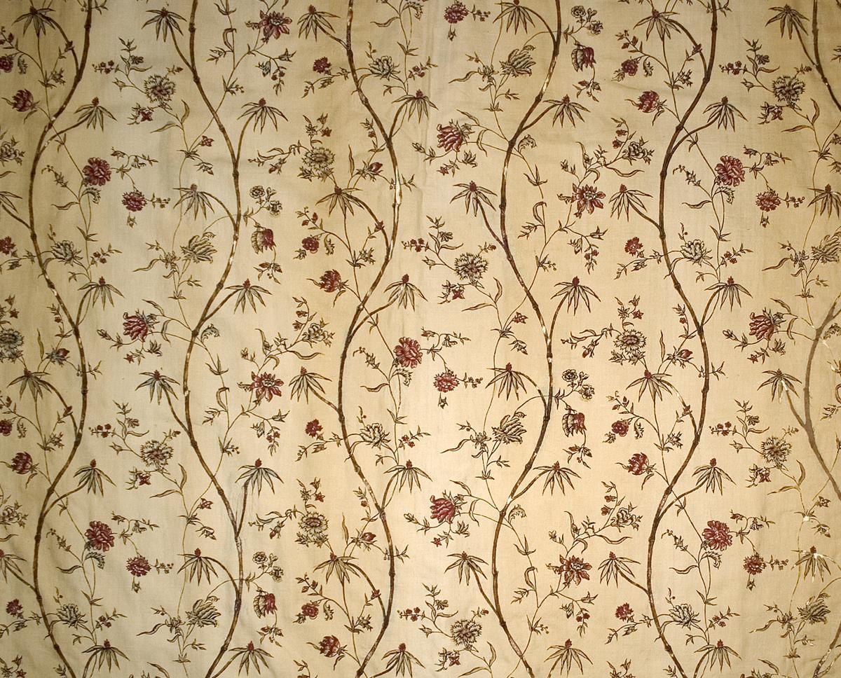 T1204 Textile, printed design repeat