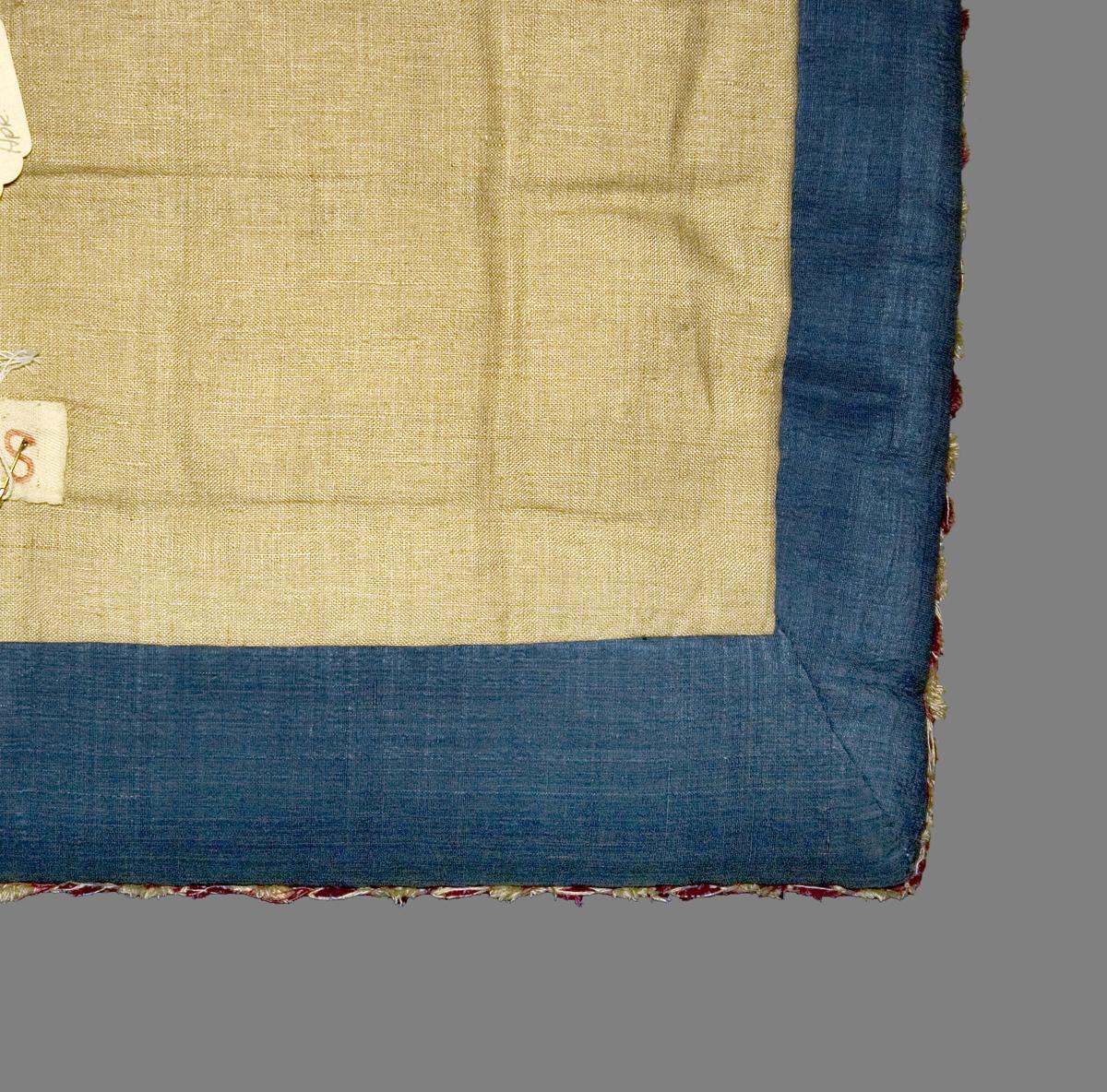 1969.4643 Cushion, Mattress, Verso Detail