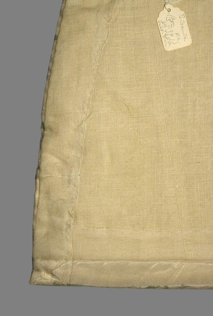 1969.4652 Cushion, Mattress, Verso Detail