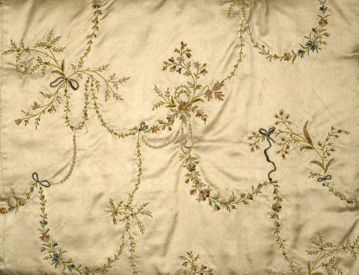 1969.4654 Cushion, Mattress, Pattern Detail