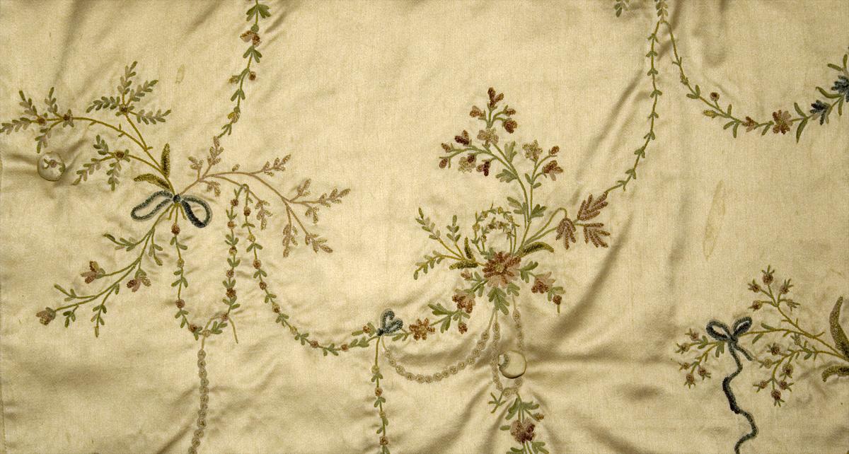 1969.4654 Cushion, Mattress, Pattern Detail #2
