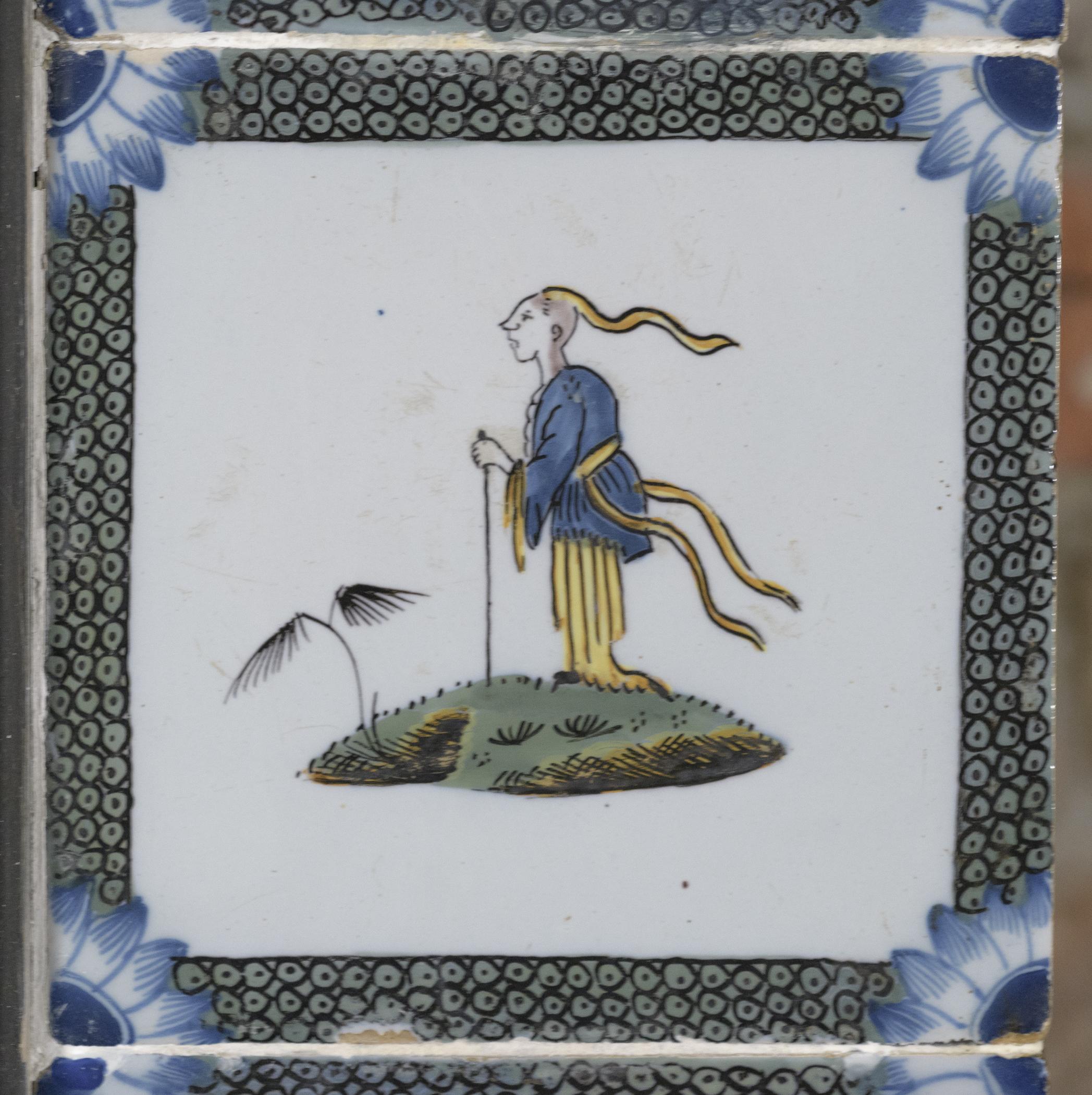 1969.4720.007 Tile, view 1, after conservation treatment