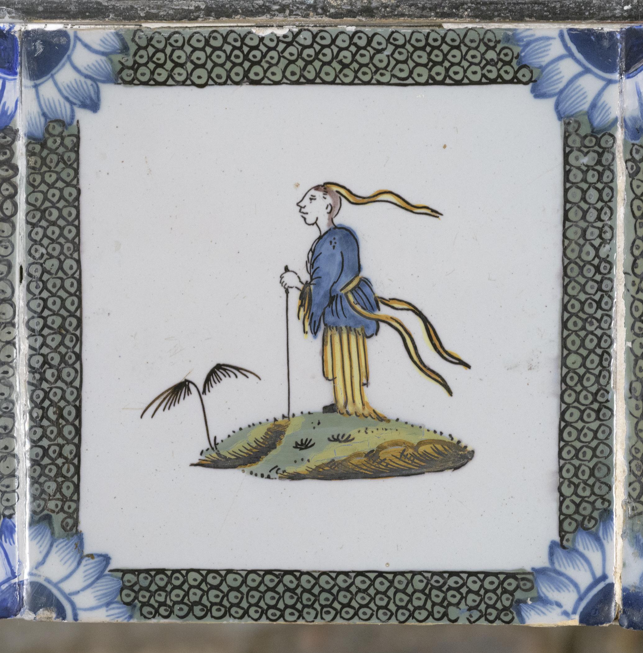1969.4720.011 Tile, view 1, after conservation treatment