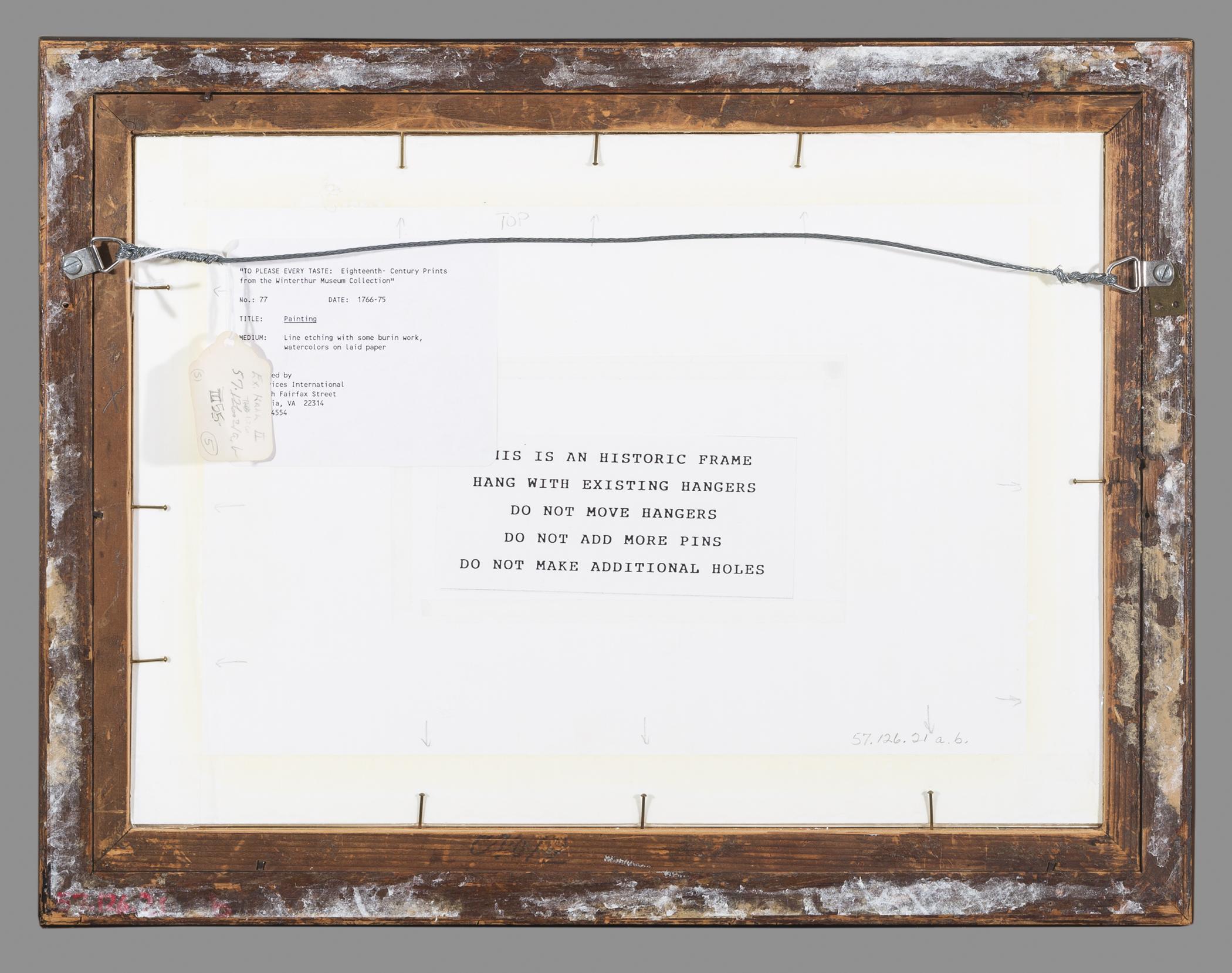 1957.0126.021 B Frame, reverse