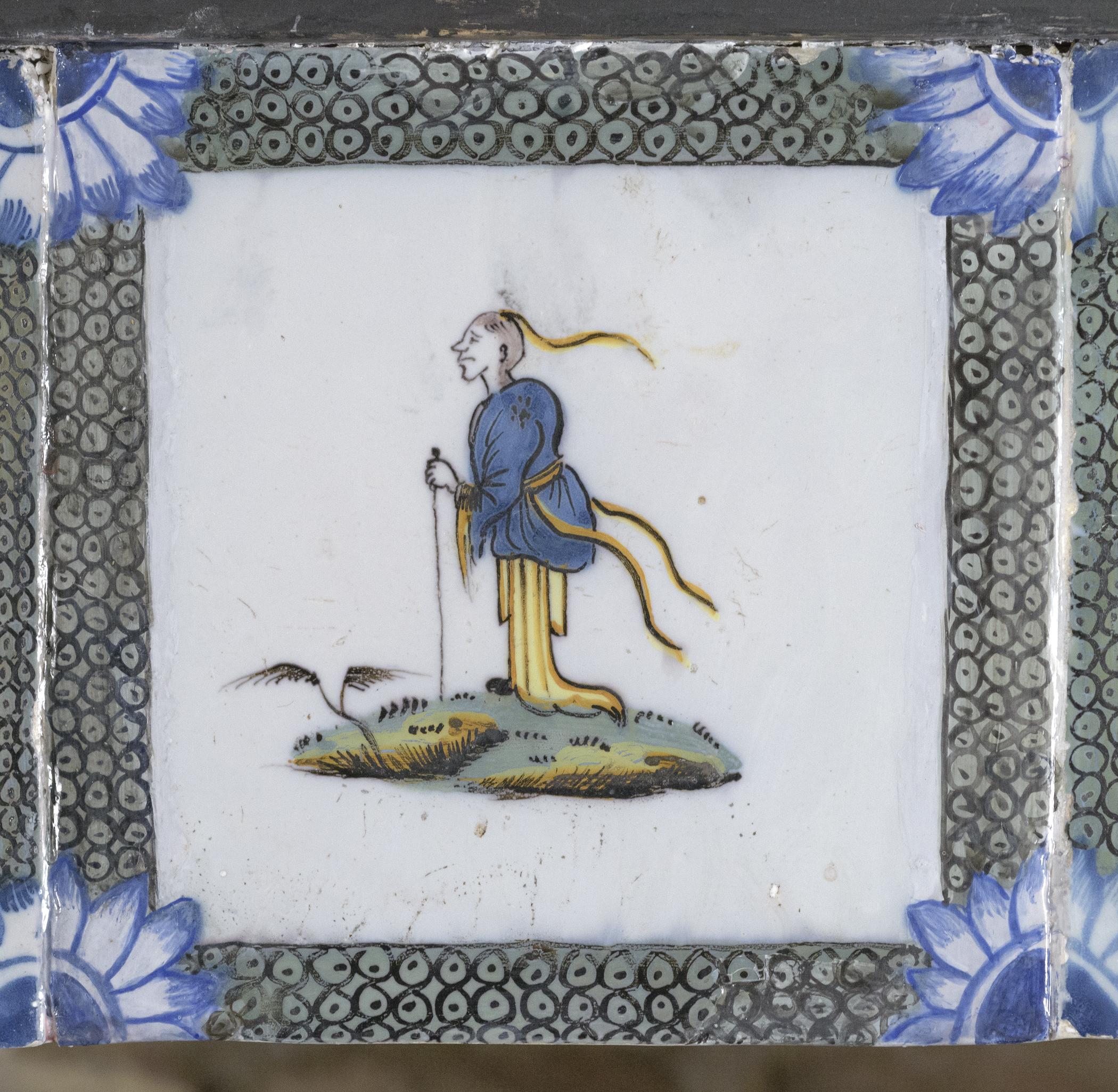 1969.4720.017 Tile, view 1, after conservation treatment