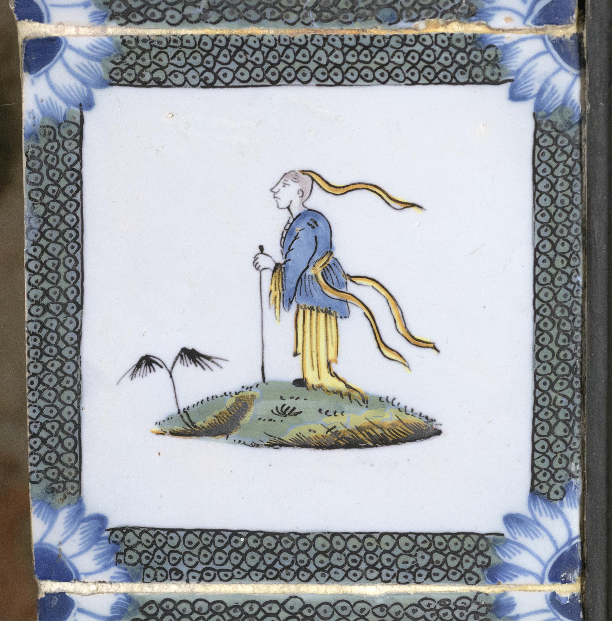 1969.4720.023 Tile, view 1, after conservation treatment