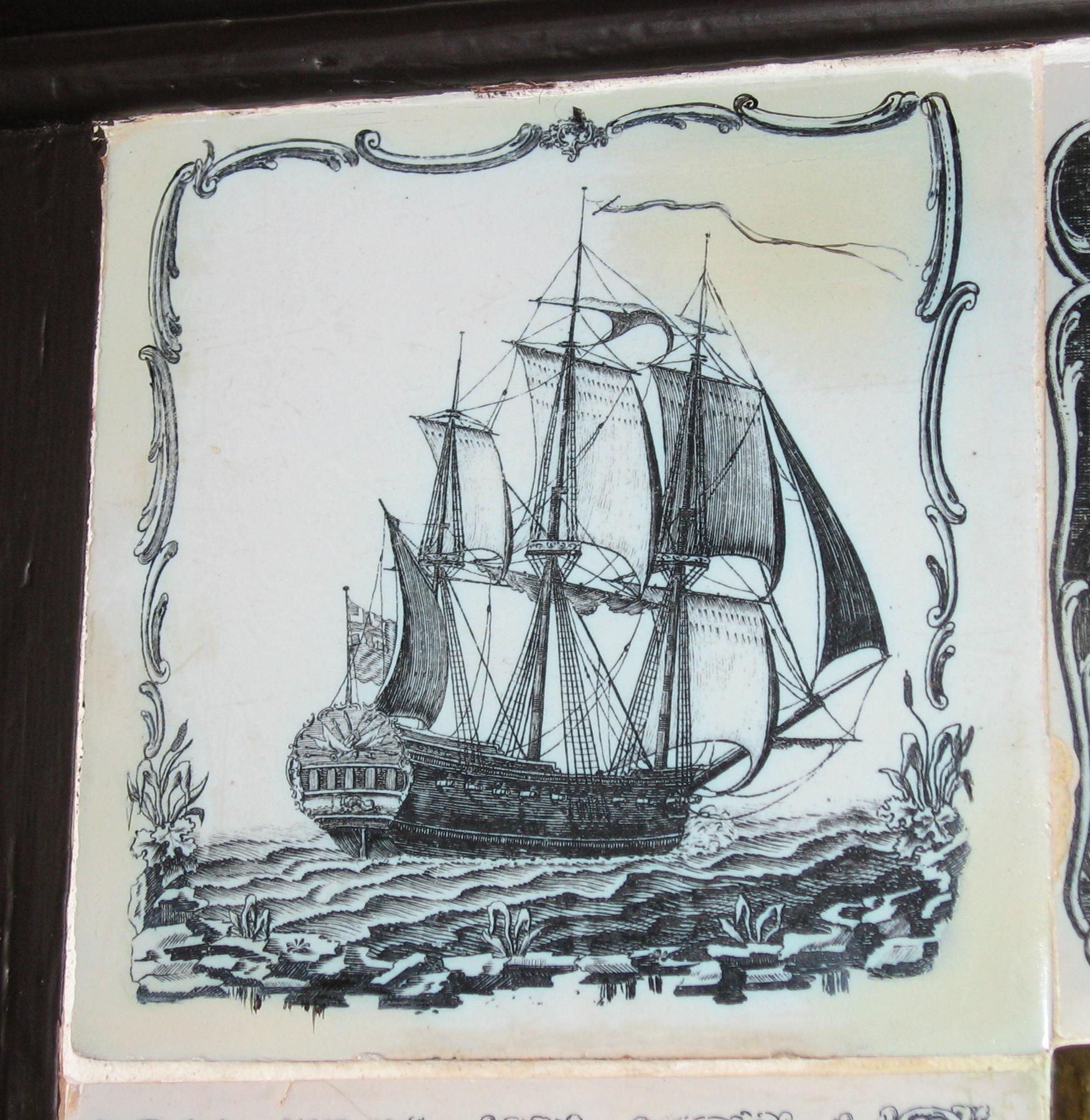 1969.4725.008 Delft tile