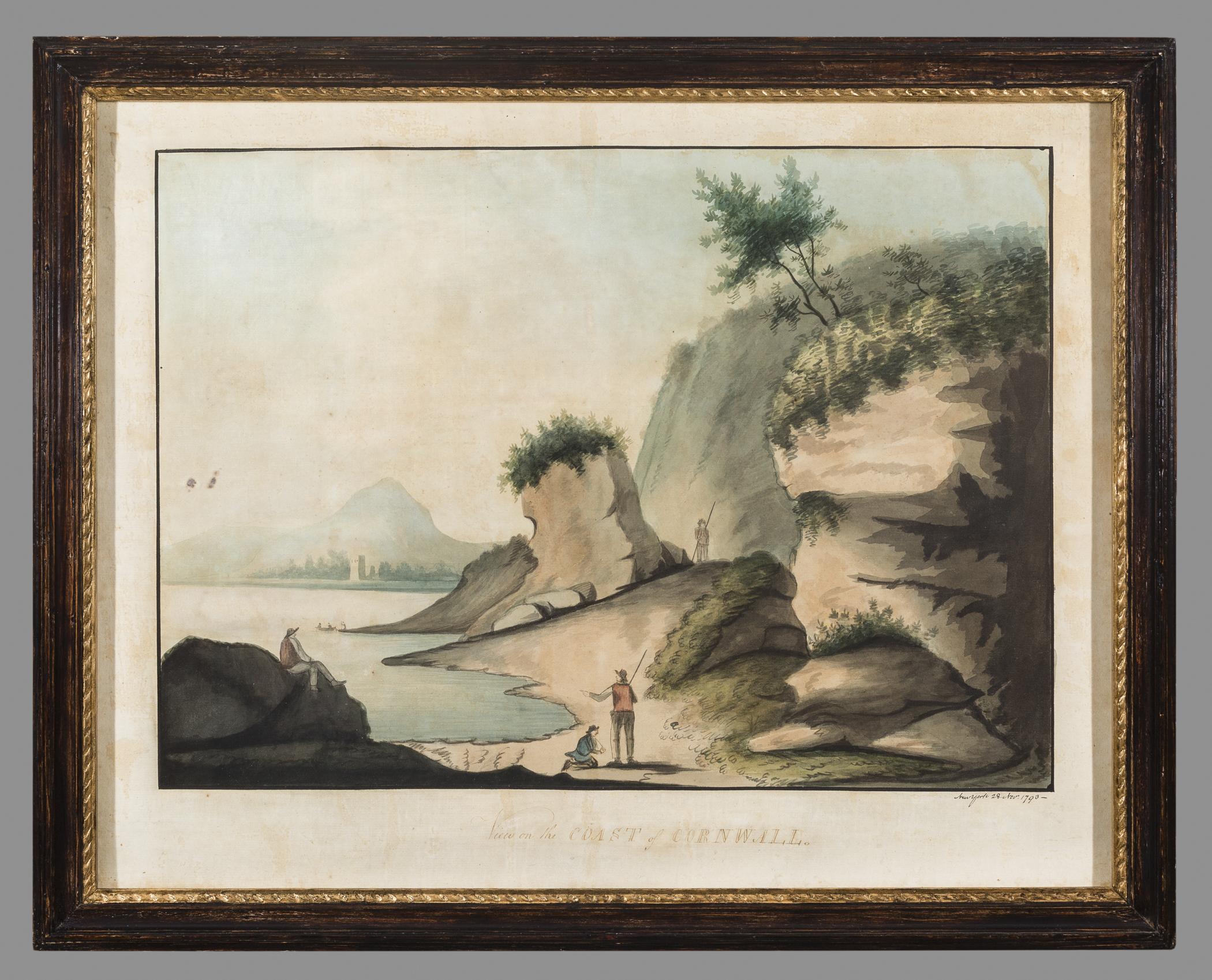 1957.0127 A Drawing, B Frame, view 1