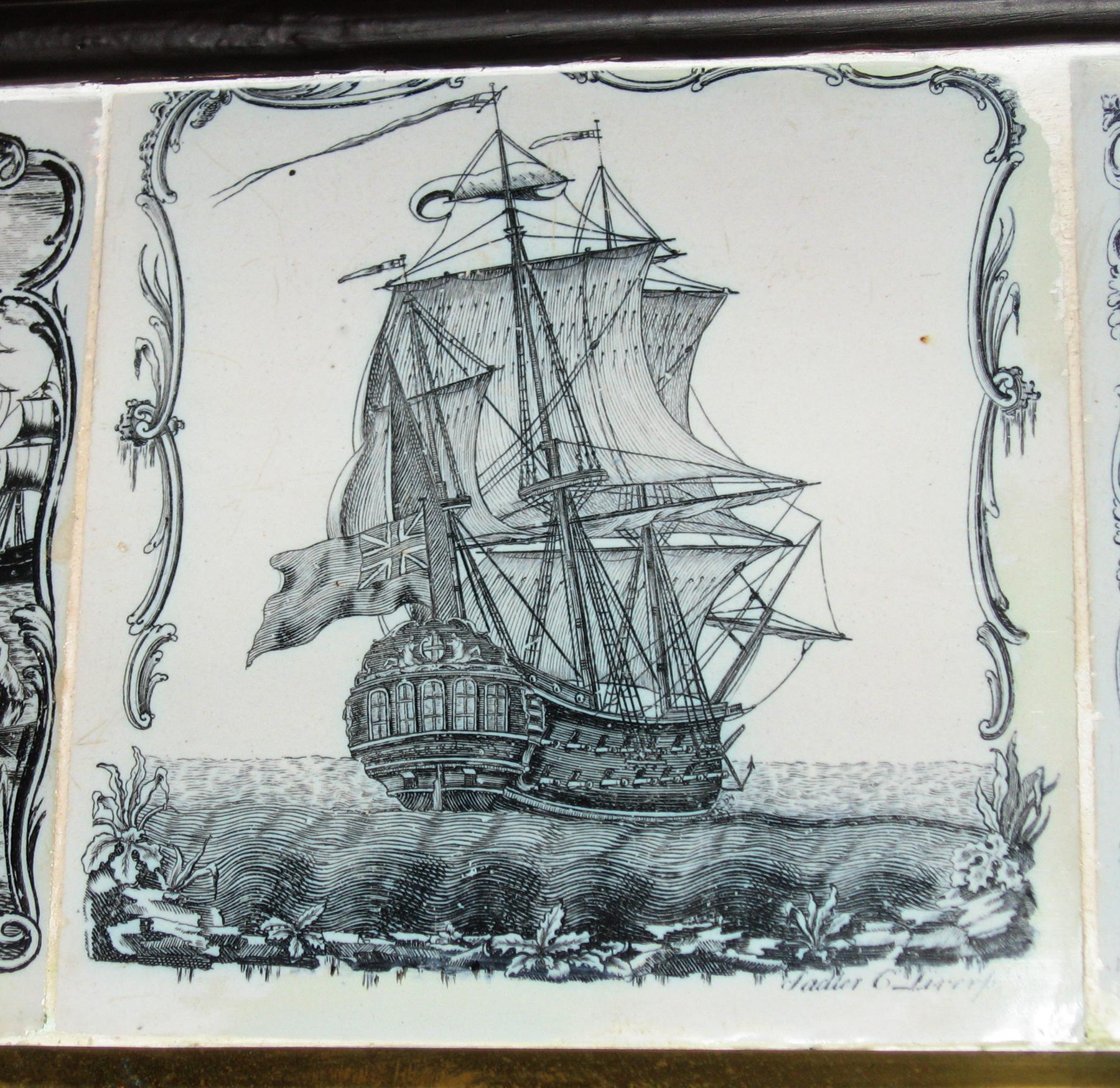 1969.4725.010 Delft tile