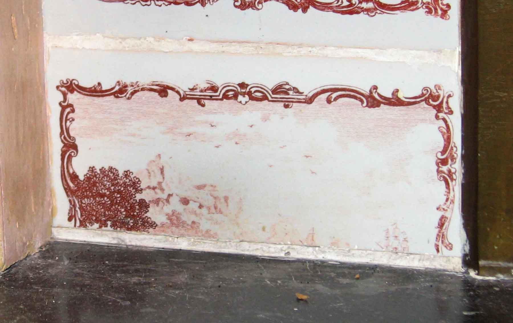 1969.4727.001 Delft tile fragment