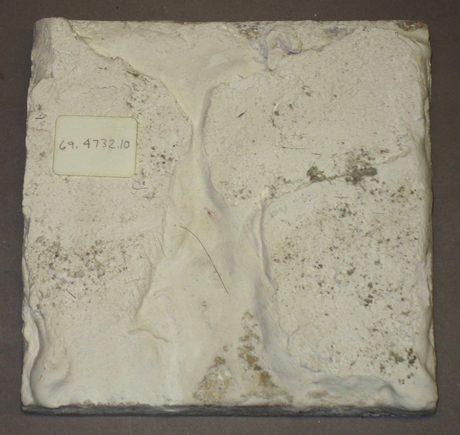 1969.4732.010 Delft tile (back)