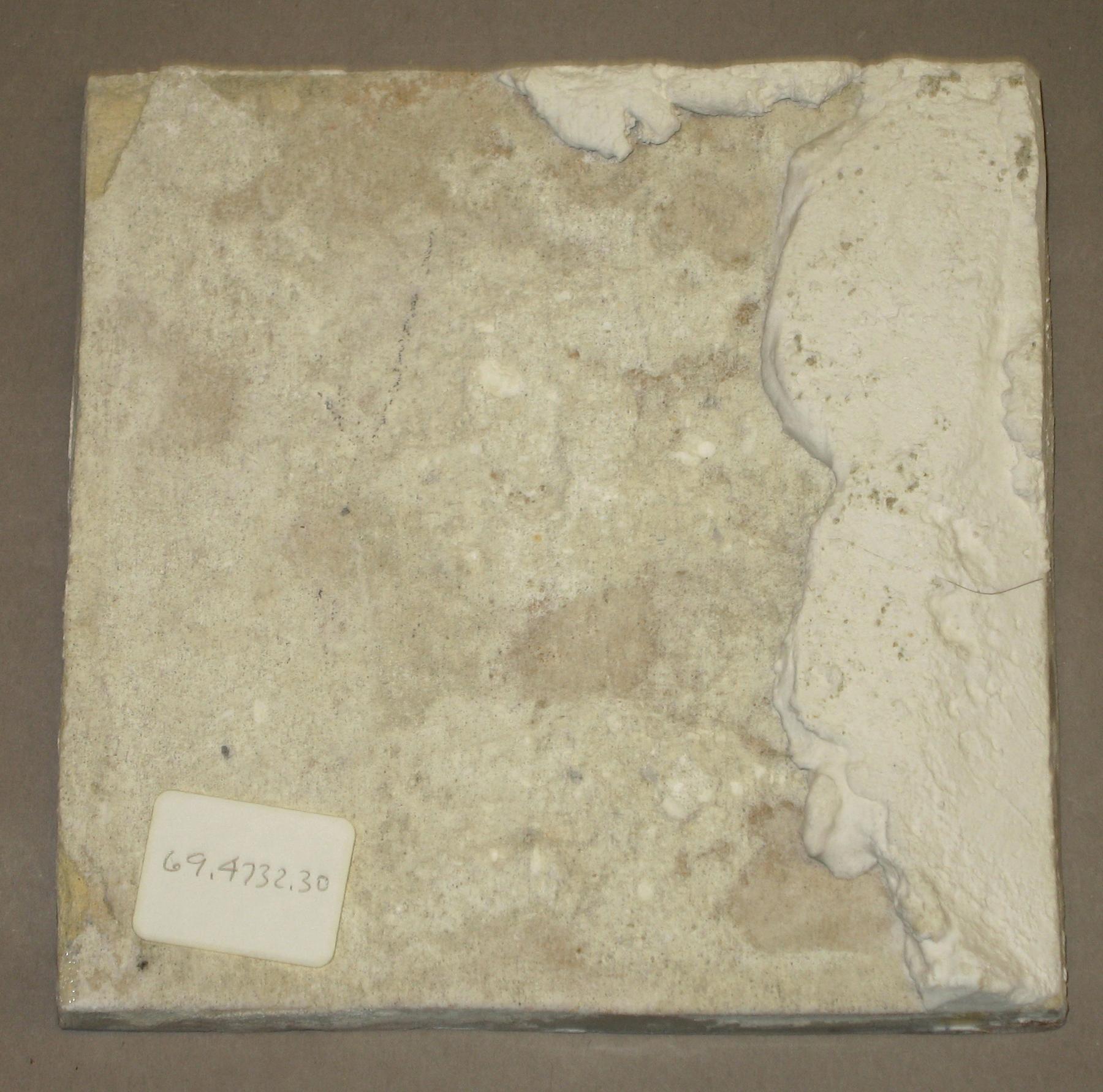 1969.4732.030 Delft tile (back)