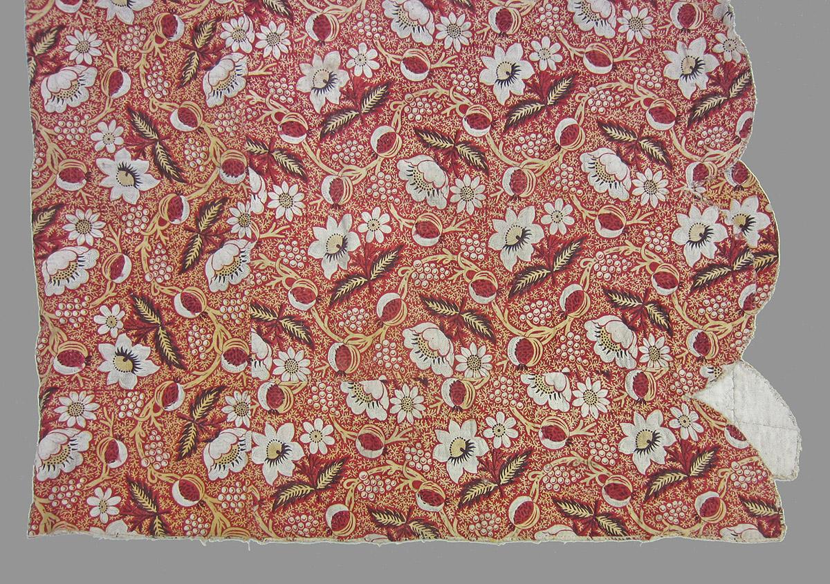 1969.4738 textile, printed detail 1