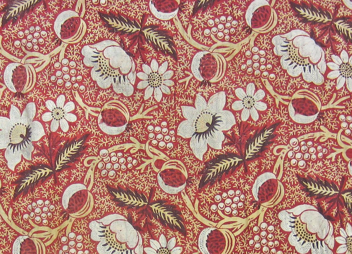 1969.4738 textile, printed repeat
