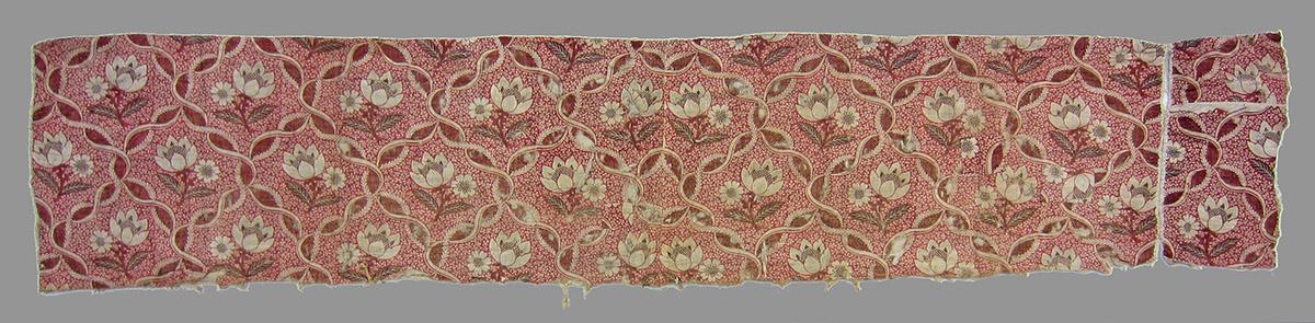 1969.4739 A textile, printed obverse