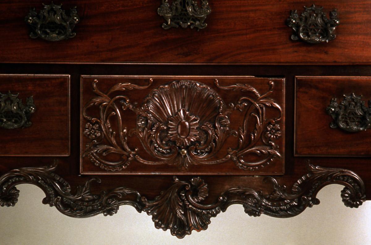 1957.0506 Chest, High Chest (detail 2)