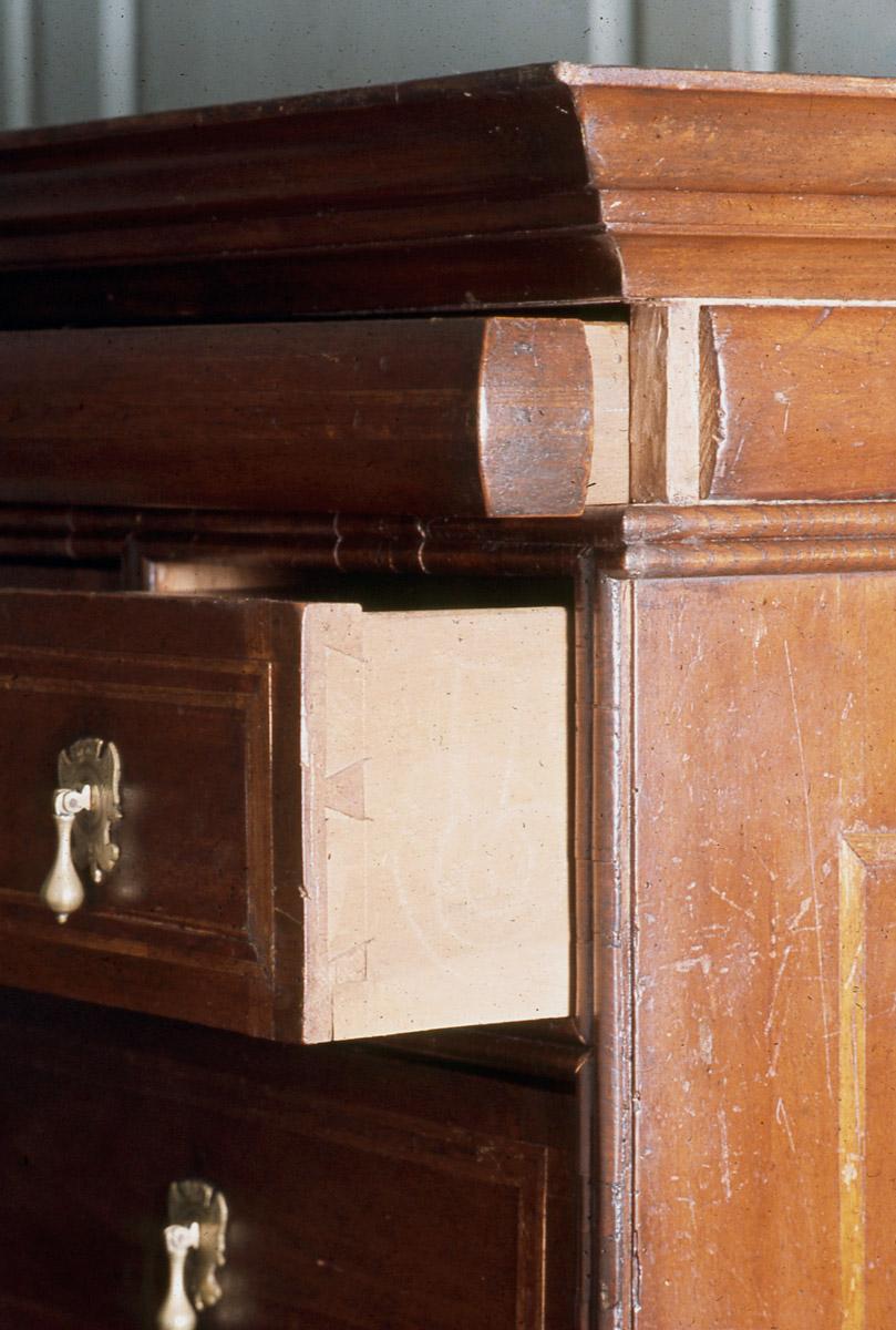 1957.0512 Chest, High Chest (detail 1)