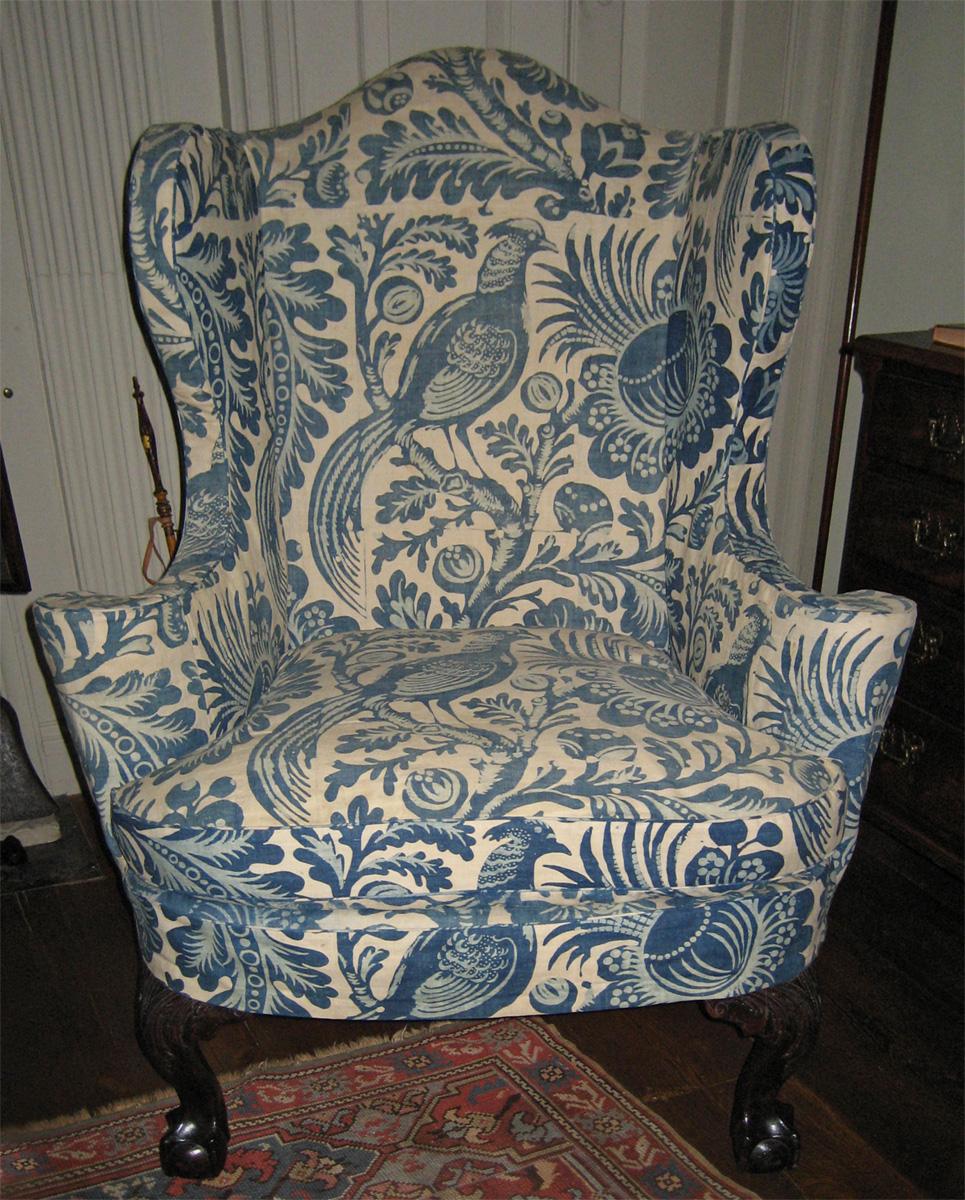 1957.0533 Chair, 1969.5503 Slip cover, view 1