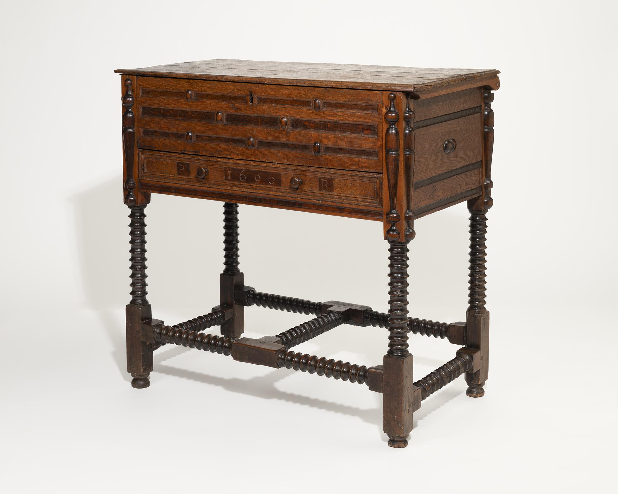 1957.0543  Chest, Chamber table, view 3