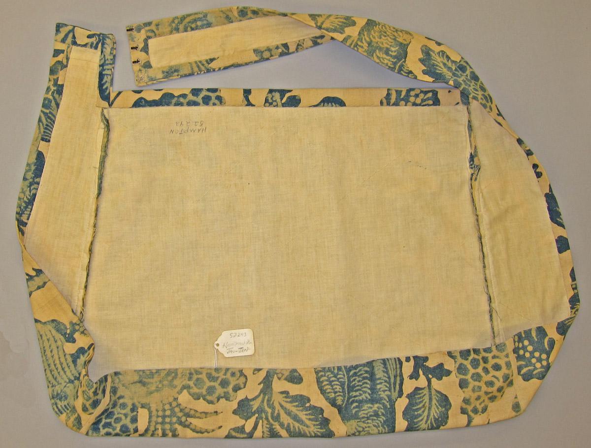 slip cover underside assoc with chair 1952.0243