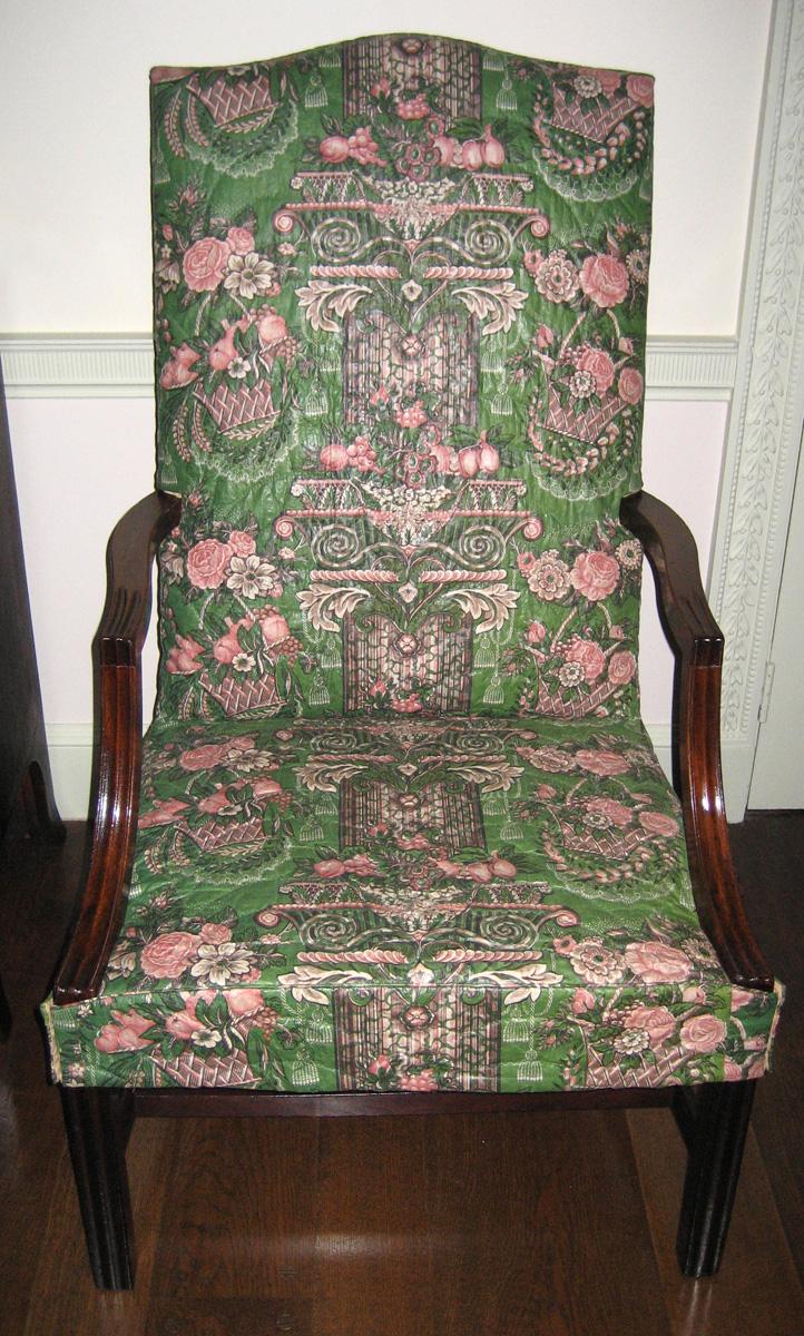 1957.0559 chair with 1969.5318 Slip cover view 2
