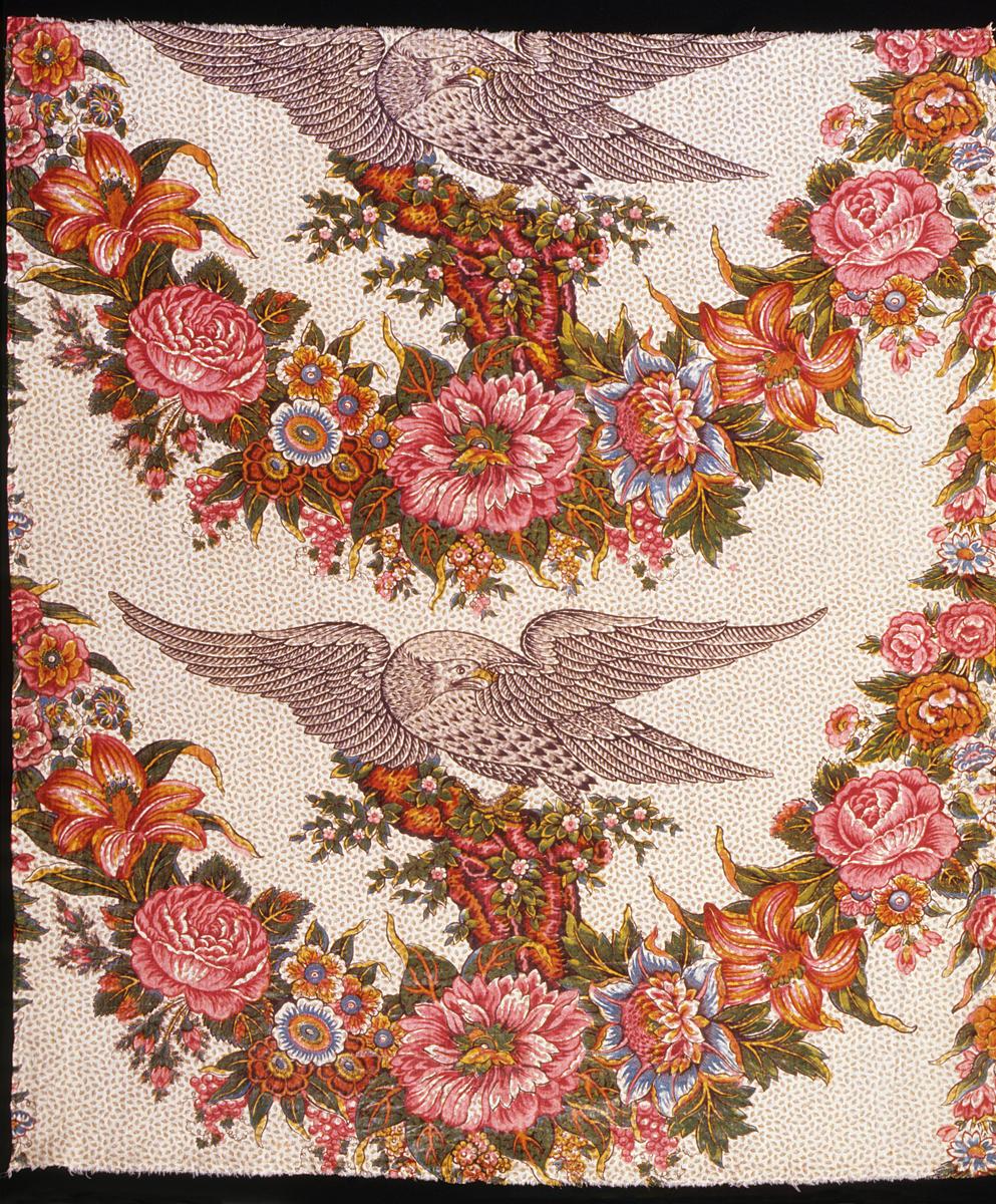 1969.5374 Printed Textile, Pattern Repeat