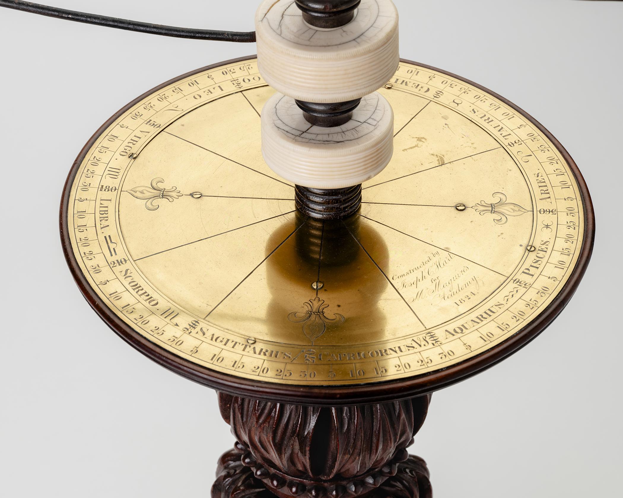 1970.0003 Orrery, detail 1