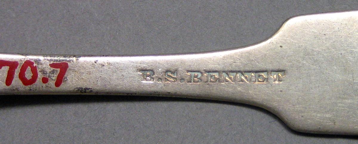 1970.0007 Silver Spoon mark