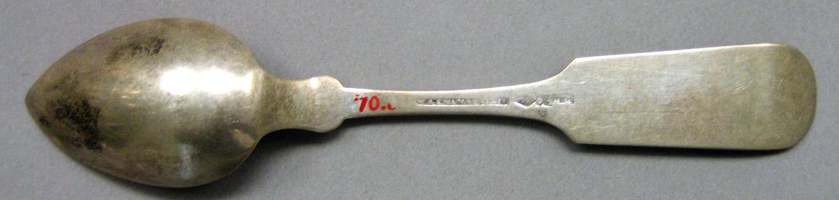 1970.0008 Silver Spoon underside
