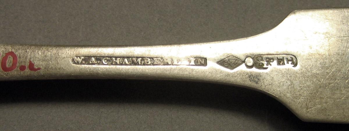 1970.0008 Silver Spoon mark