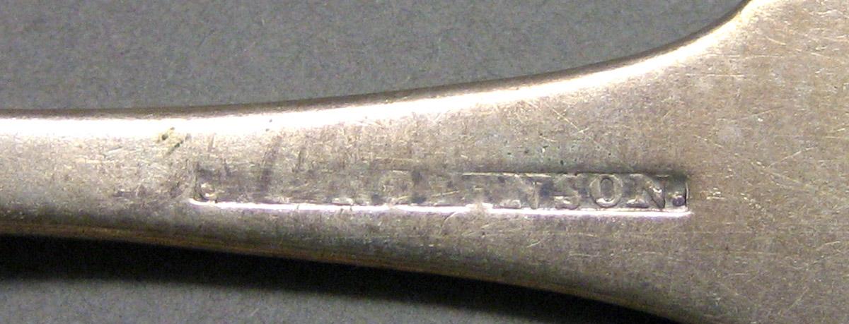 1970.0009 Silver Spoon mark