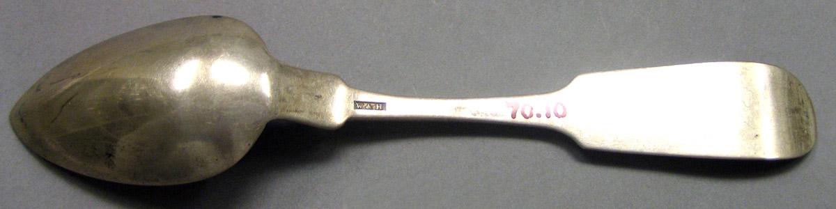 1970.0010 Silver Spoon underside