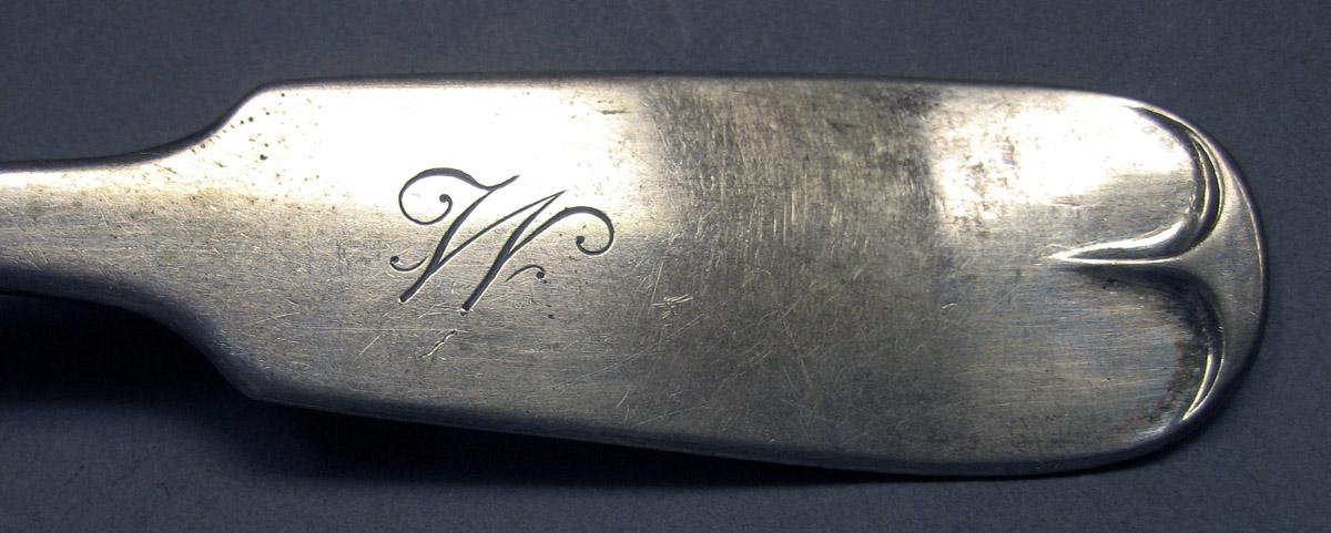 1970.0010 Silver Spoon engraving