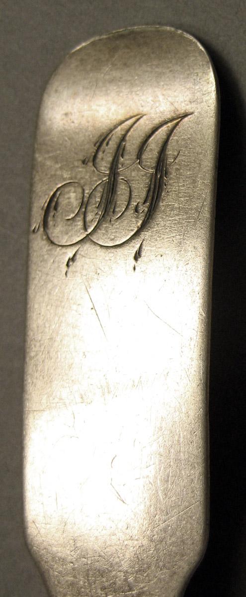 1970.0012 Silver Spoon engraving