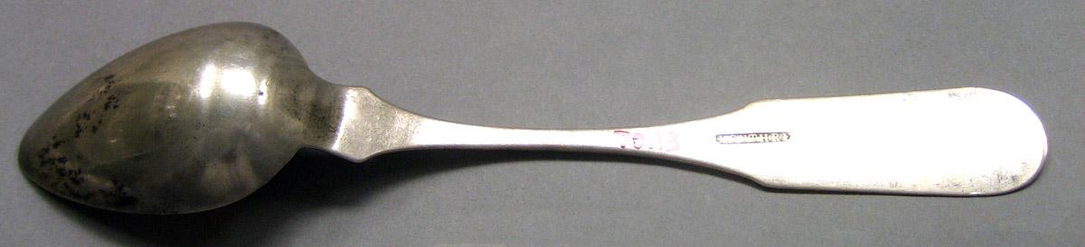 1970.0013 Silver Spoon underside
