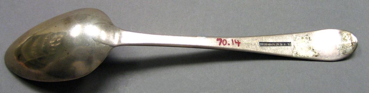 1970.0014 Silver Spoon underside
