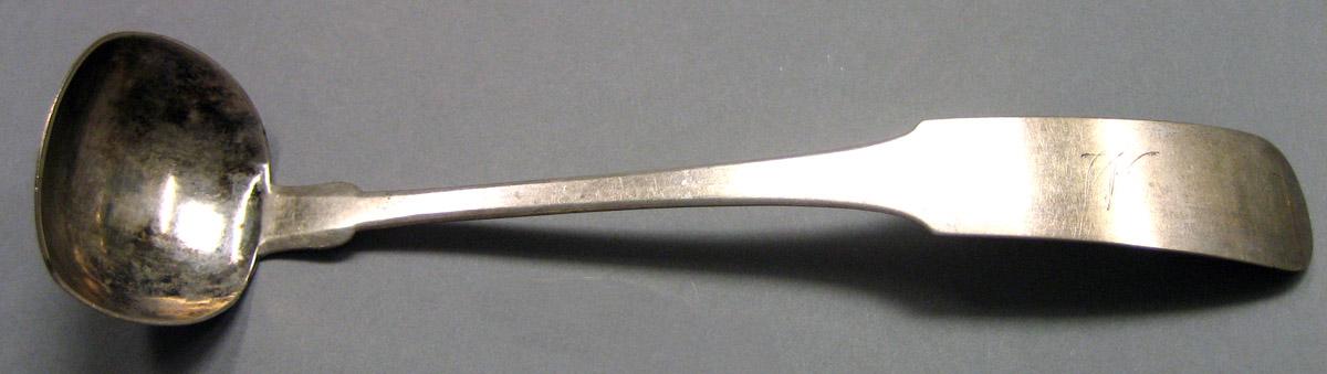 1970.0017 Silver Ladle upper surface