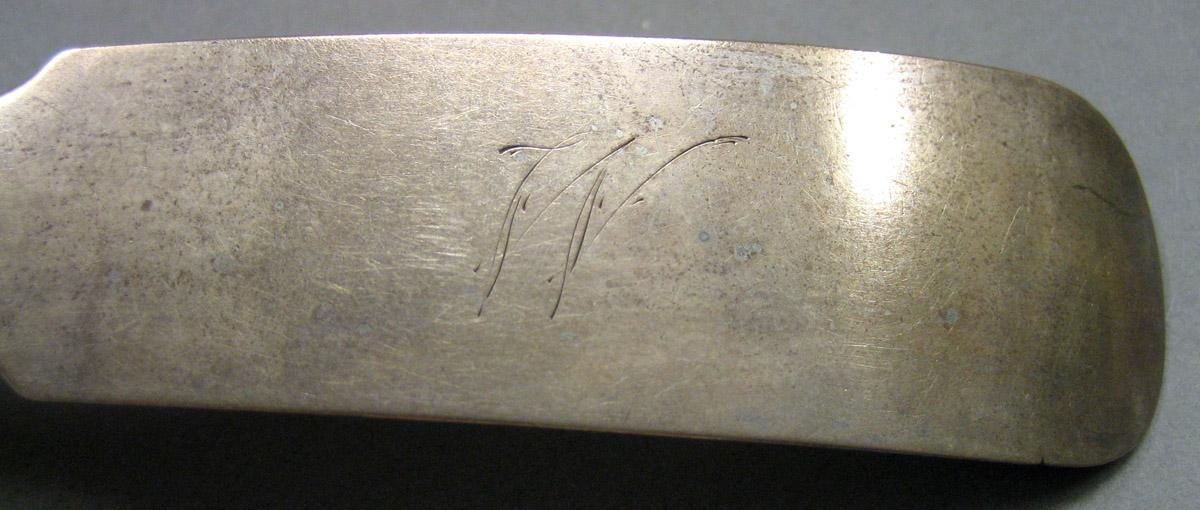 1970.0017 Silver Ladle engraving