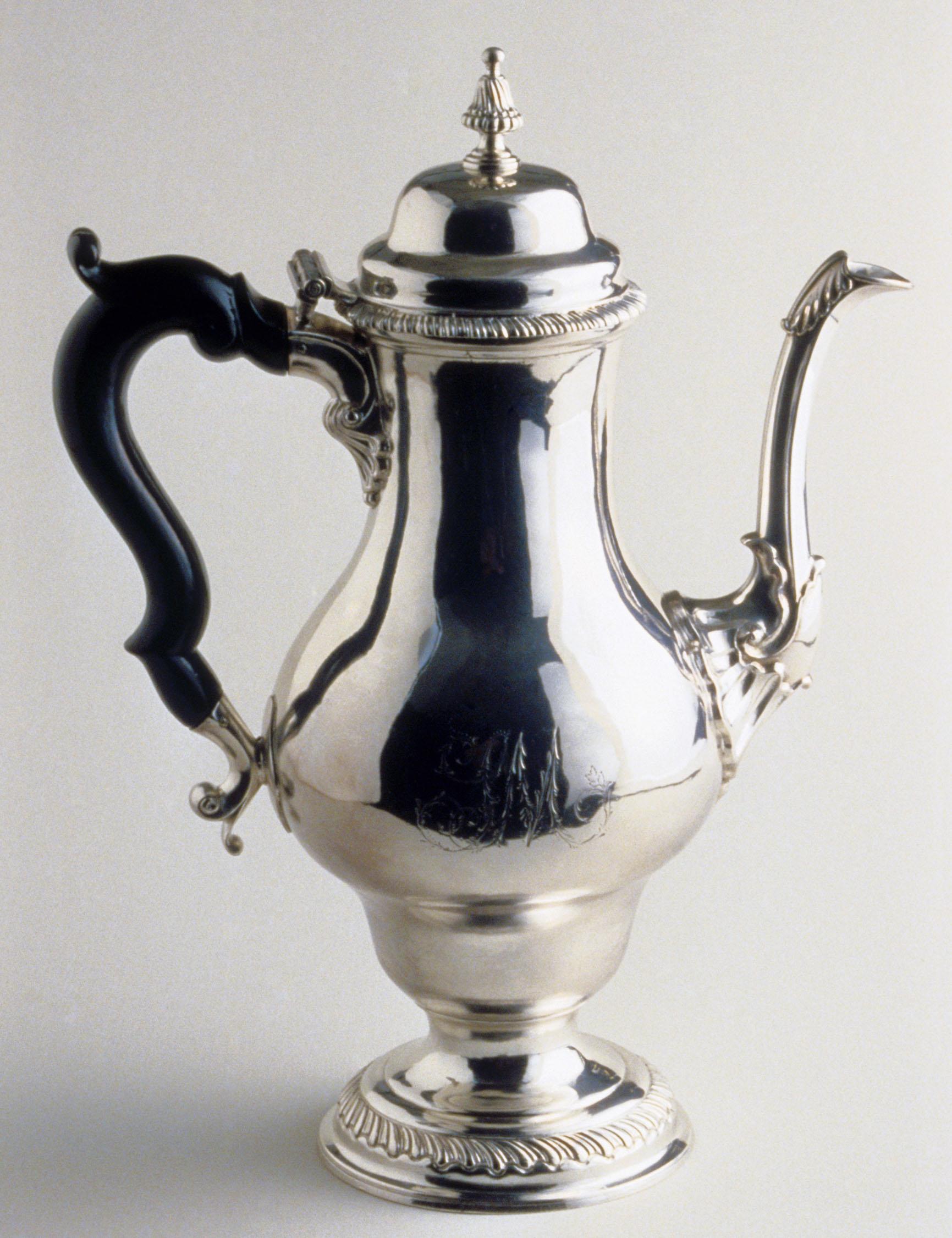 1970.0019 Coffee Pot, view 1