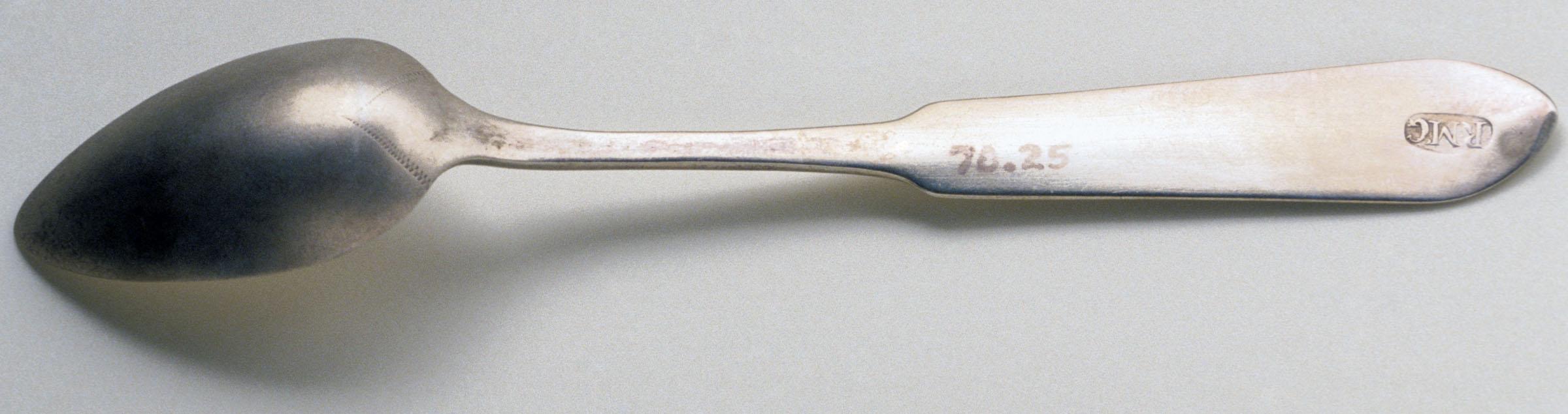 1970.0025 Spoon, Teaspoon, view 2