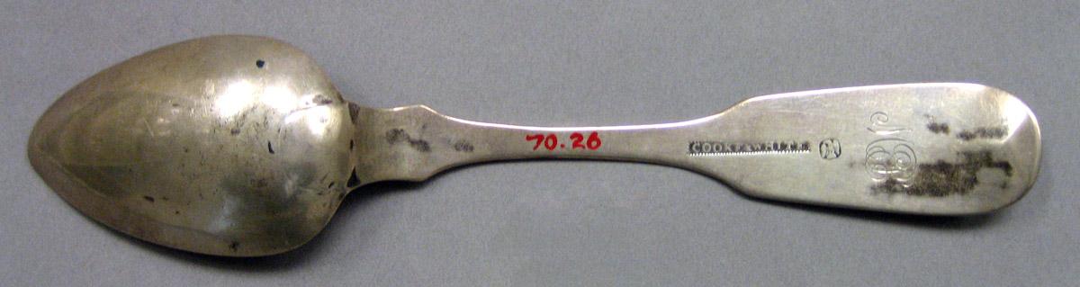 1970.0026 Silver Spoon underside