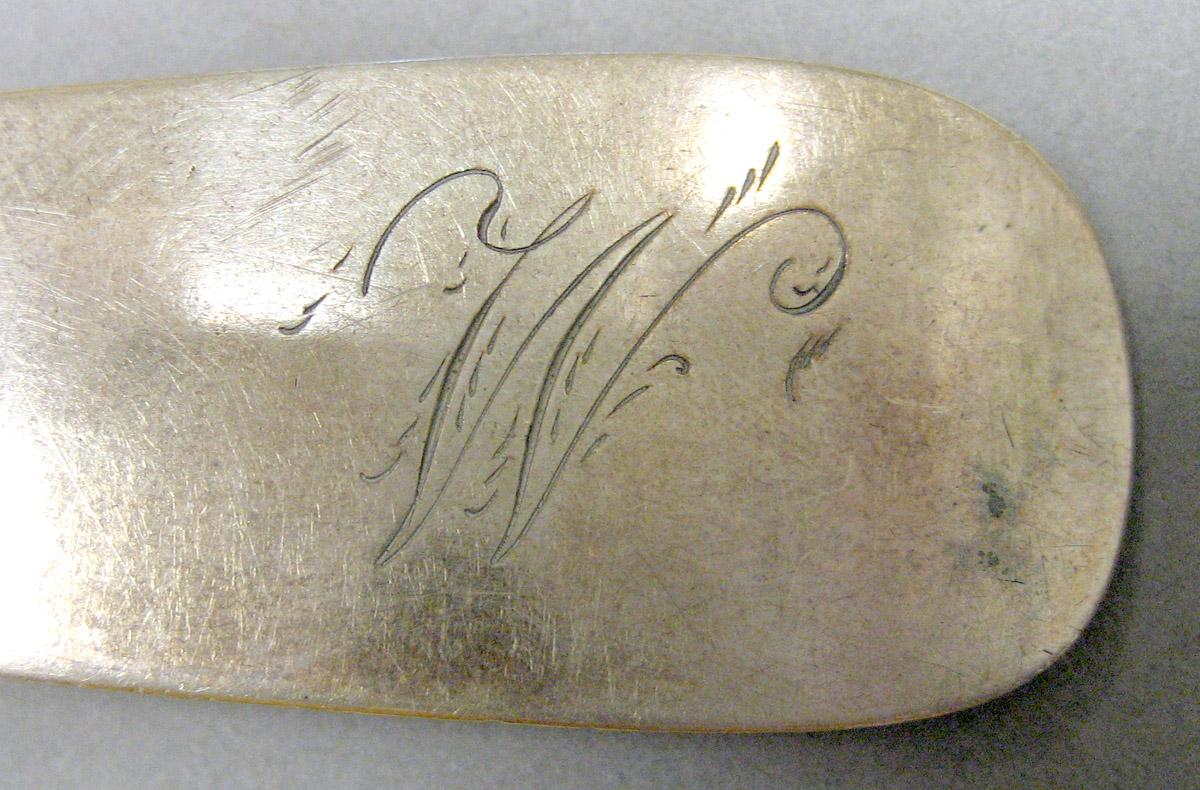 1970.0026 Silver Spoon engraving