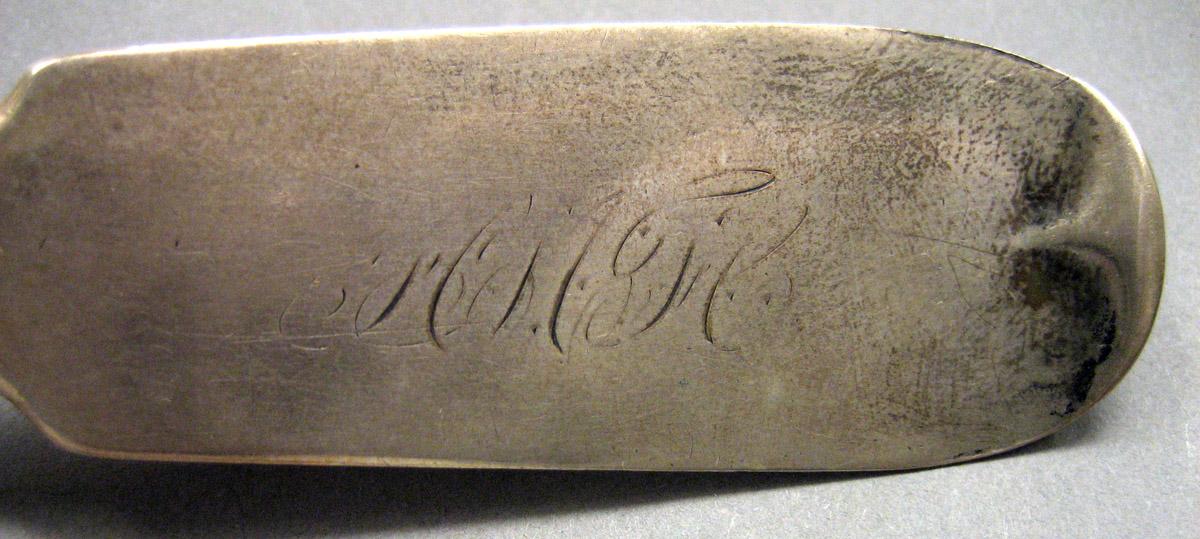 1970.0030 Silver Spoon engraving