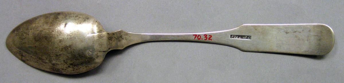 1970.0032 Silver Spoon underside