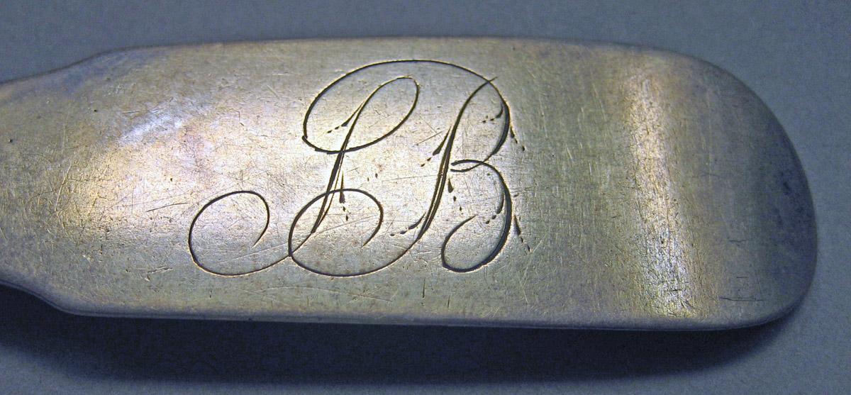 1970.0033 Silver Spoon engraving